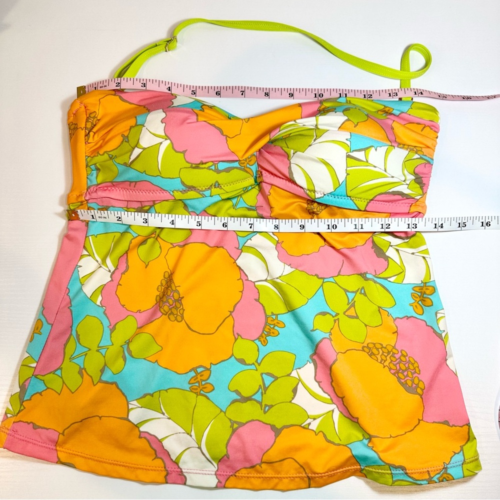 Trina Turk Playa de Flor Bandeau Tankini - Picture 12 of 13